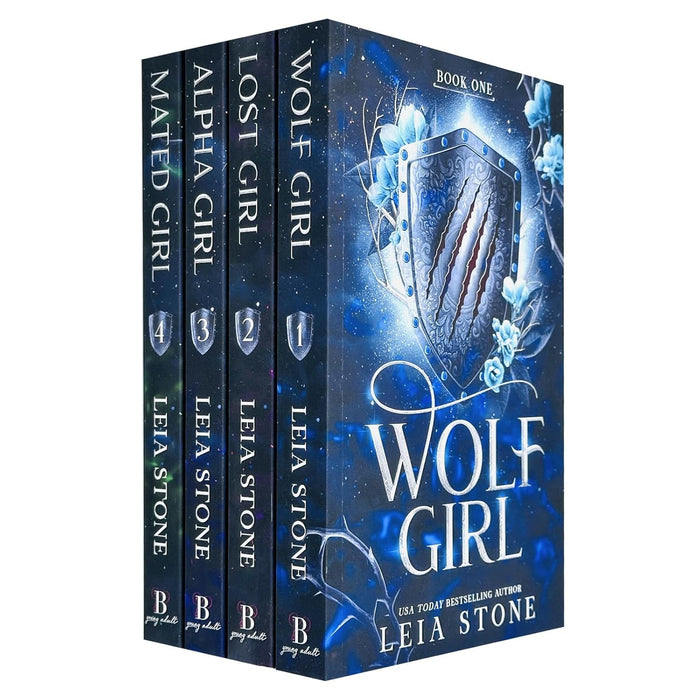 Wolf Girl Series 4 Books Collection Set By Leia Stone (Alpha Girl, Wolf Girl, Lost Girl & Mated Girl) - The Book Bundle
