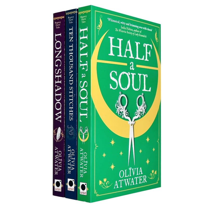Regency Faerie Tales Series 3 Books Collection Set by Olivia Atwater Longshadow - The Book Bundle