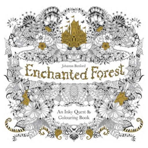 Enchanted Forest: An Inky Quest and Colouring Book: 1 - The Book Bundle