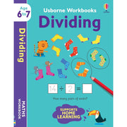Seven Usborne Workbooks collection set by Bathie Holly, featuring colorful paperback non-fiction educational books.