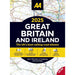 AA 2025 Road Atlas Great Britain and Ireland - The Book Bundle