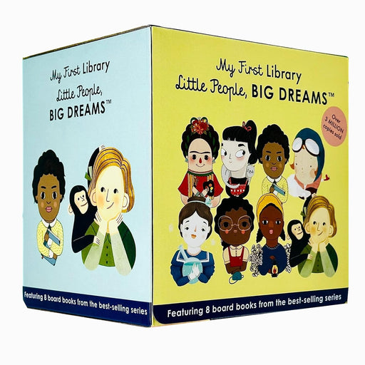 My First Library Little People, Big Dreams Series 8 Books Collection Set - The Book Bundle