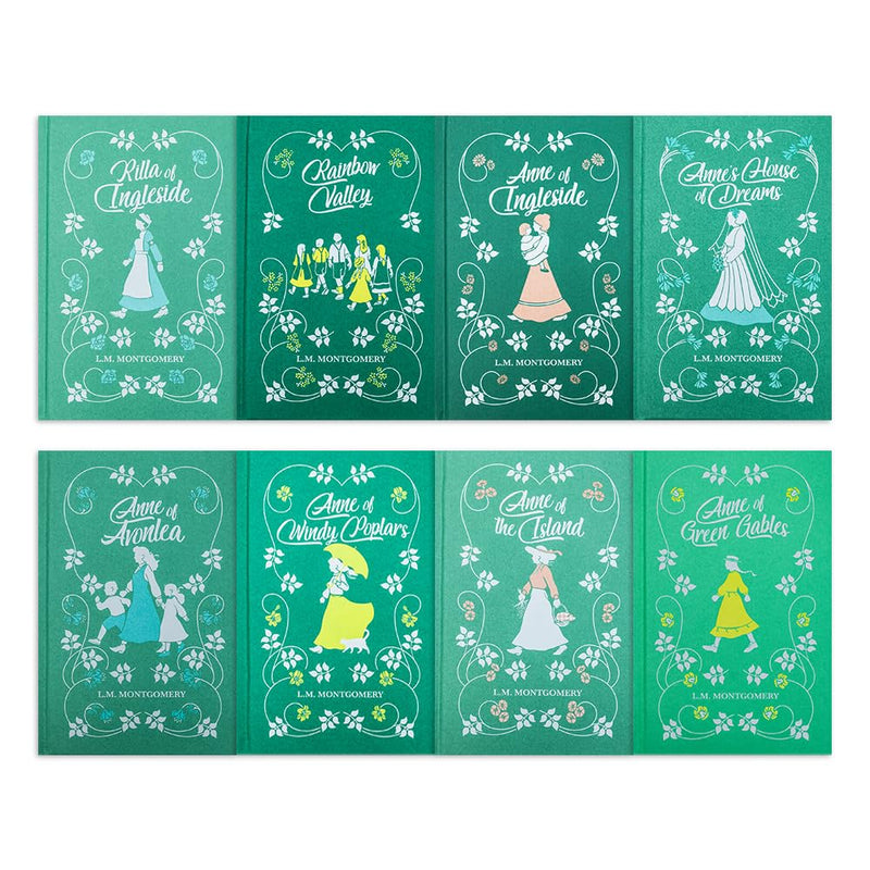 The Complete Collection of Anne of Green Gables 8 Hardback Deluxe Set - The Book Bundle
