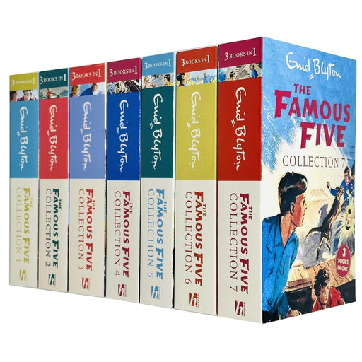 The Famous Five by Enid Blyton 9 Books Collection Set Complete Deluxe Edition - Fiction - The Book Bundle