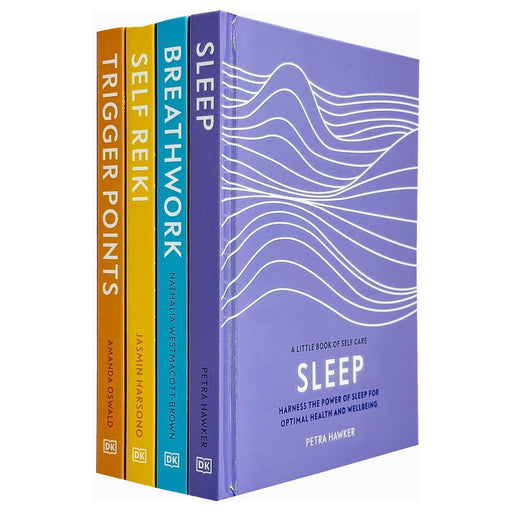 A Little Book of Self Care Collection 4 Books Set (Sleep, Breathwork, Self Reiki & Trigger Points) - The Book Bundle