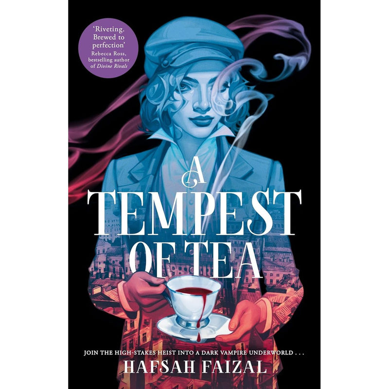 Blood and Tea Series 2 Books Collection by Hafsah Faizal, fiction paperback set with intricate cover art on a white background.