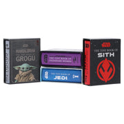 Set of four Star Wars tiny paperback books including Sith, Jedi, legendary women, and Grogu, by Insight Editions.