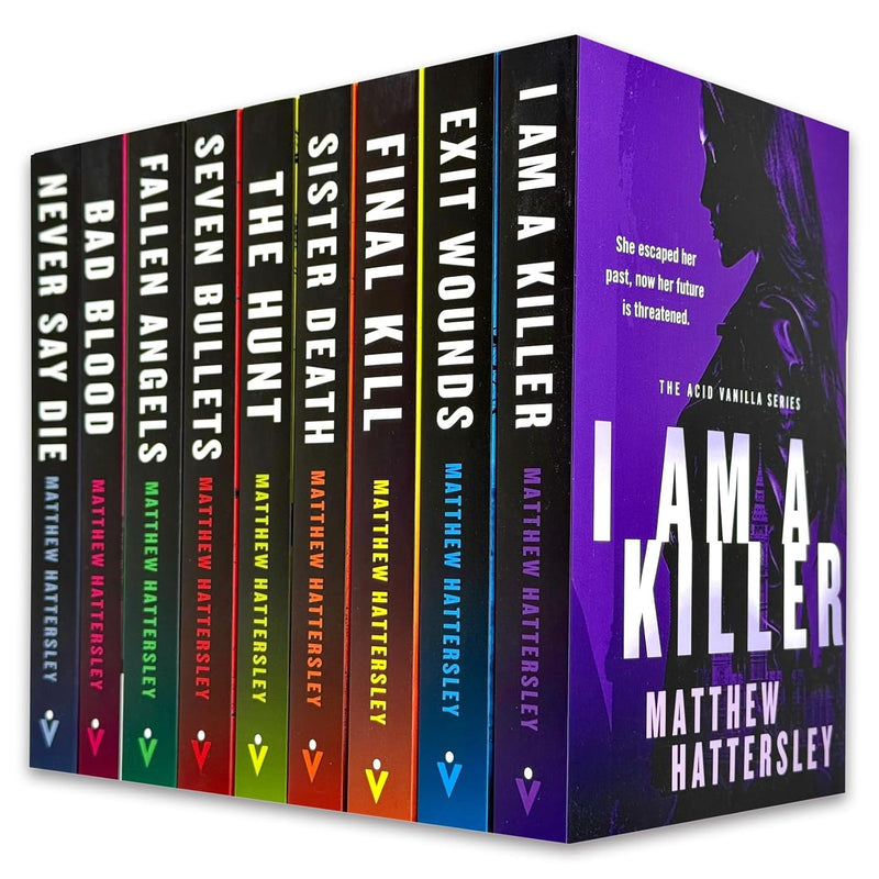Acid Vanilla Series 9 Books Collection Set By Matthew Hattersley - Fiction - Paperback