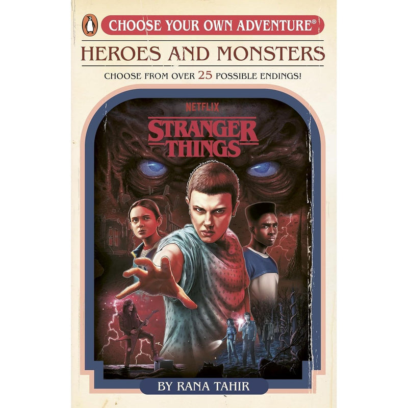 Stranger Things 4 books collection set with tarot card deck and guidebook, featuring artwork from Penguin Ltd and Insight Editions.