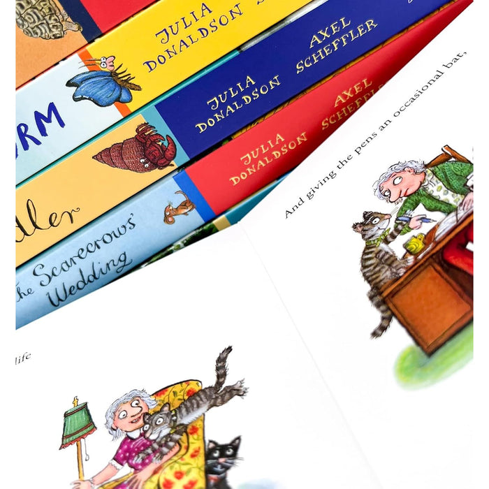 Julia Donaldson Gift Edition 8 Books Collection Set Superworm, The Ugly Five, Zog and the Flying Doctors - The Book Bundle