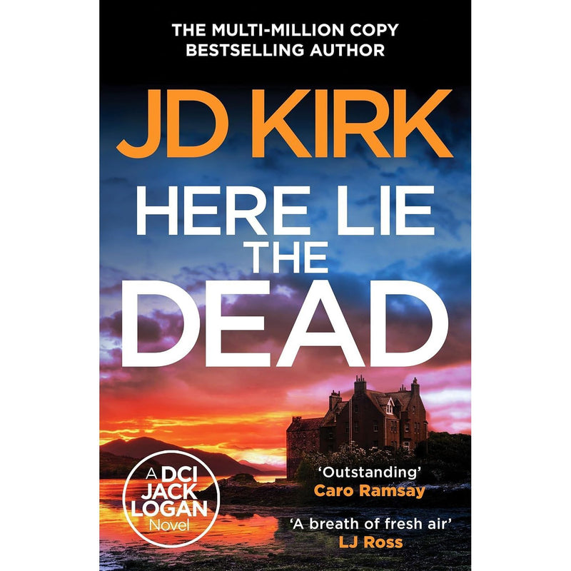 DCI Logan Crime Thriller Series 20 Books Collection Set by JD Kirk - Fiction - Paperback