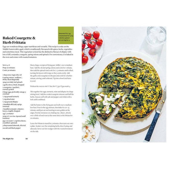 The Right Fat: How to enjoy fats with over 50 simple, nutritious recipes by Nicola Graimes - The Book Bundle