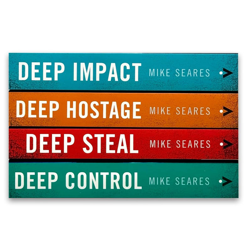John McCready Thriller Series 4 Books Collection Set By Mike Seares - Fiction - Paperback