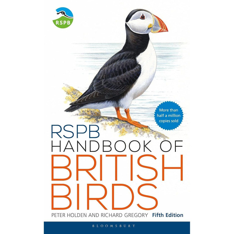 Simon Harrap's RSPB Pocket Guide to British Birds, Second Edition, featuring colorful illustrations of common British bird species.