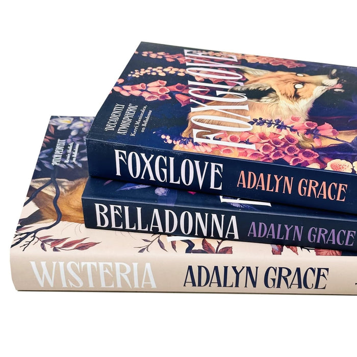 Belladonna Series By Adalyn Grace 3 Books Collection Set (Belladonna, Foxglove & Wisteria [Hardback]) - The Book Bundle