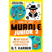 Murdle Junior Series 3 books collection set by G. T. Karber, fiction paperbacks, featuring colorful covers and author names.