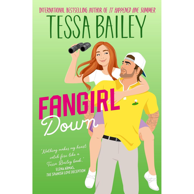 Big Shots Series By Tessa Bailey 3 Books Collection Set (Dream Girl Drama, Fangirl Down and The Au Pair Affair)