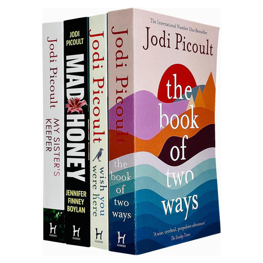 Jodi Picoult Collection 4 Books Set (The Book of Two Ways, Wish You Were Here, Mad Honey & My Sister's Keeper) - The Book Bundle