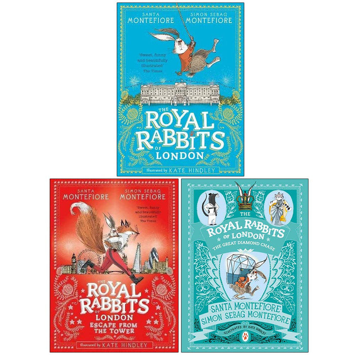 Royal Rabbits Of London Series 3 Books Collection Set by Santa Montefiore - The Book Bundle