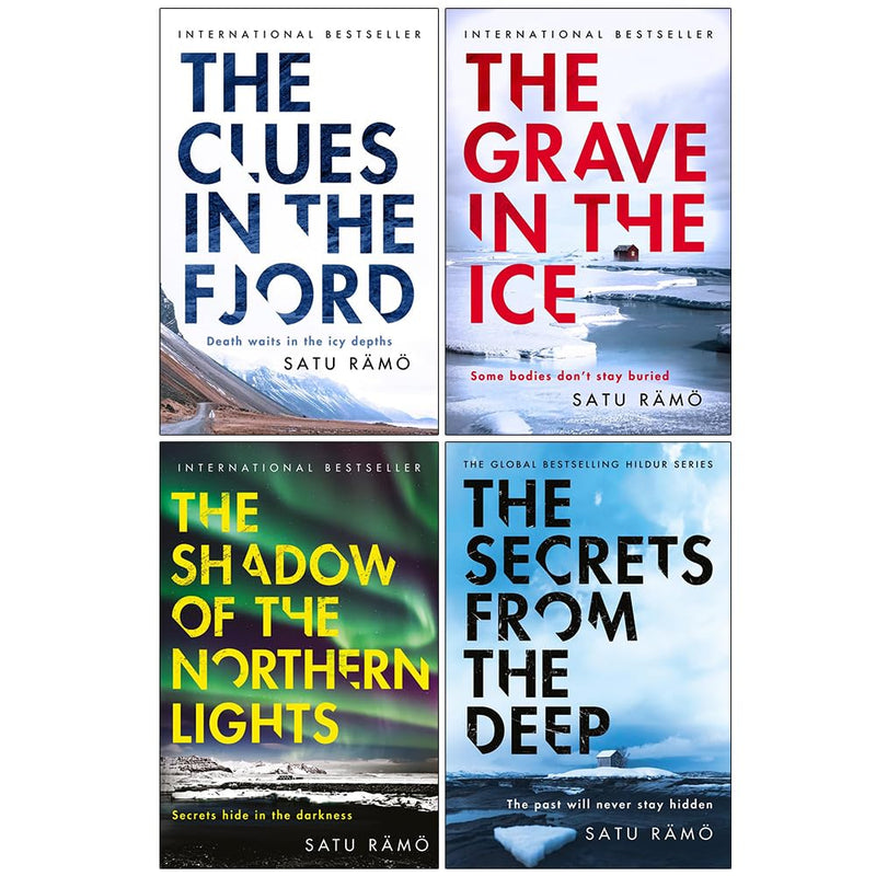 Hildur Series 4 Books Collection Set by Satu Rämö Complete Crime Collection - Fiction - Paperback