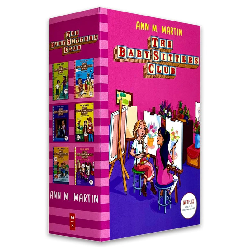 The Baby-Sitters Club 6 Books Collection Set by Ann M. Martin - Fiction - Paperback