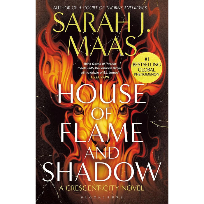 Crescent City Series by Sarah J. Maas 3 Books Collection Set [House of Sky and Breath, House of Earth and Blood, House of Flame and Shadow] - The Book Bundle