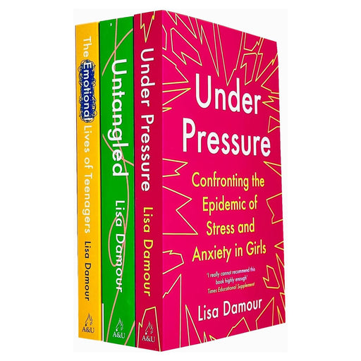 Lisa Damour Collection 3 Books Set (The Emotional Lives of Teenagers, Untangled, Under Pressure) - The Book Bundle