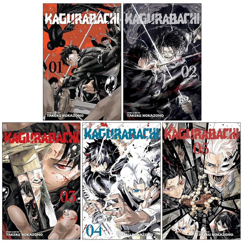 Kagurabachi Volume 1-5 Books Collection Set By Takeru Hokazono - The Book Bundle