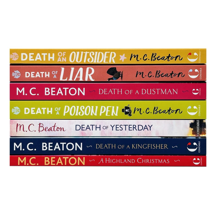 M C Beaton Hamish Macbeth Series Collection 7 Books Set (SERIES 3) - The Book Bundle