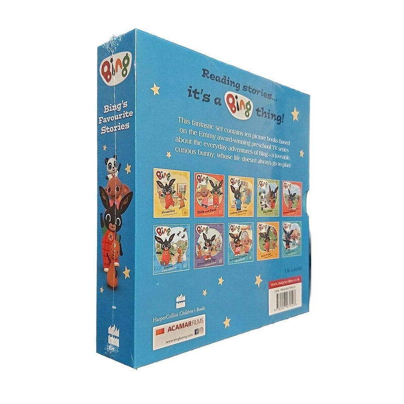 Bing Bunny 10 Books Favourite Stories Box Set As Seen on TV - The Book Bundle