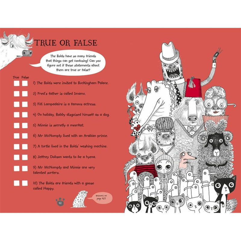 The Bolds' Christmas Cracker: A Festive Puzzle Book by Julian Clary, David Roberts - The Book Bundle