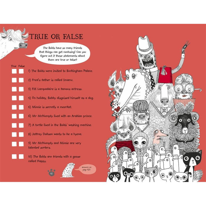 The Bolds' Christmas Cracker: A Festive Puzzle Book by Julian Clary, David Roberts - The Book Bundle