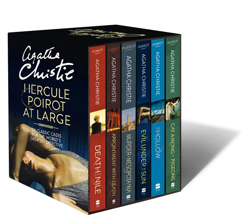 Hercule Poirot 6 Books Collection Set by Agatha Christie - Fiction - Books Collection Set