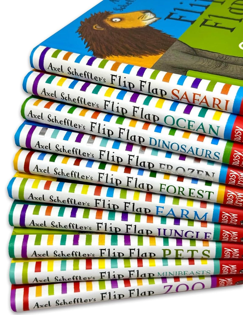 Axel Scheffler's Flip Flap Series 10 Books Collection Set by Axel Scheffler - Fiction - Paperback
