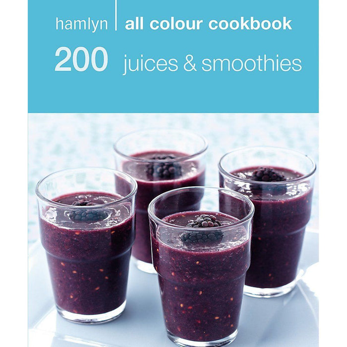 Hamlyn All Colour Cookery, The Skinny Juice Diet Recipe Book, The Body Reset Diet Smoothies and Juices, Celery Juice & Green Smoothie Recipe 4 Books Collection Set - The Book Bundle