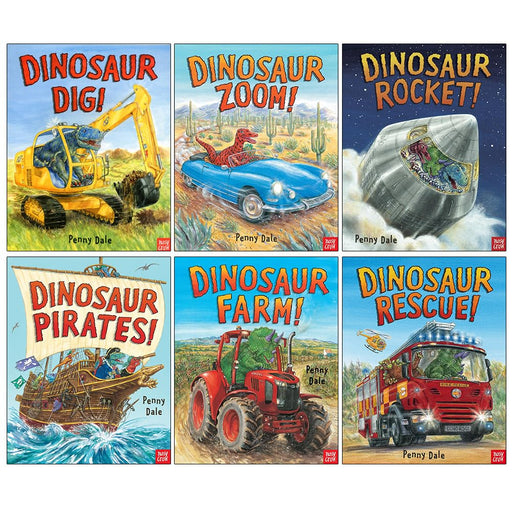 Penny Dale's Dinosaurs Series 6 Books Set With a Free Stories Audio Book! - The Book Bundle