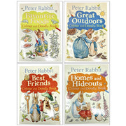 Peter Rabbit Colour And Doodle Book By Beatrix Potter 4 Books Collection Set - Fiction - Paperback - The Book Bundle