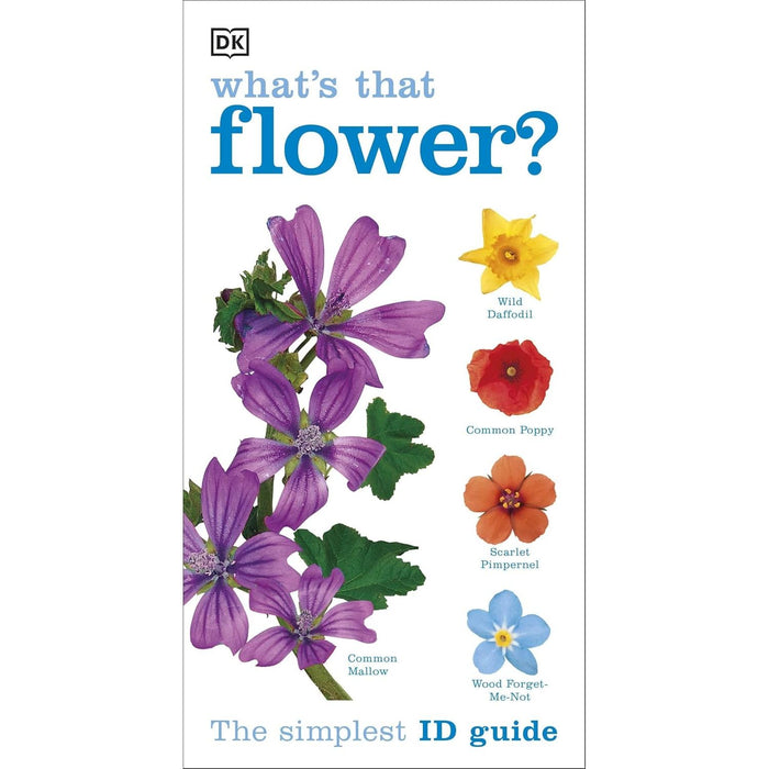 RSPB What's That Guides Collection 3 Books Set By DK (RSPB What's that Bird?, What's that Flower?, What's that Tree?) - The Book Bundle