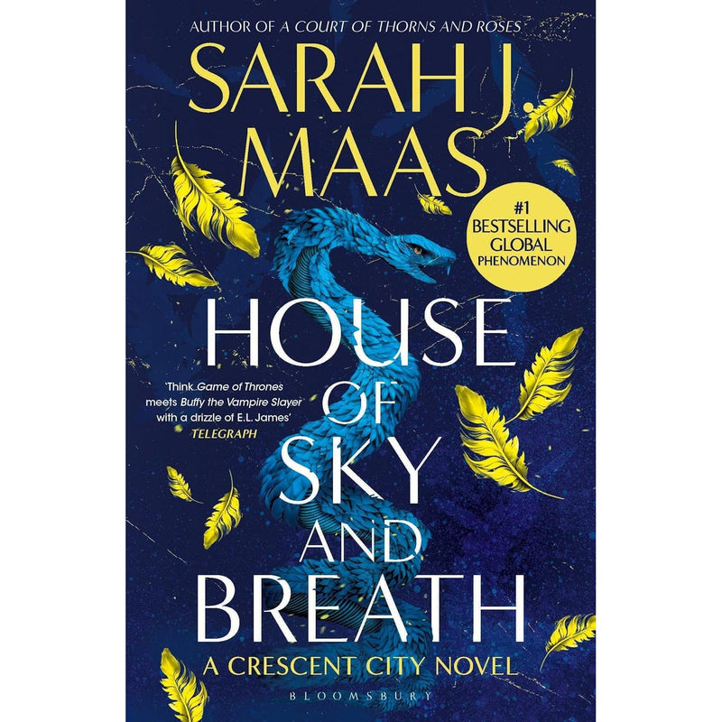 Crescent City Series by Sarah J. Maas 3 Books Collection Set [House of Sky and Breath, House of Earth and Blood, House of Flame and Shadow] - The Book Bundle
