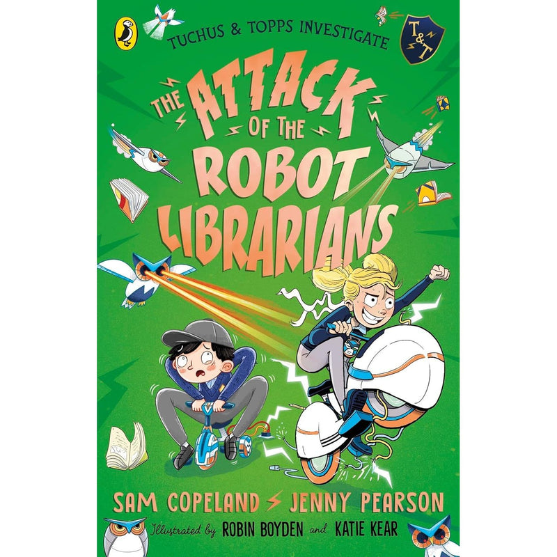 Two paperback books from the Underpants Of Chaos collection by Sam Copeland and Jenny Pearson for ages 7-9, featuring colorful covers.