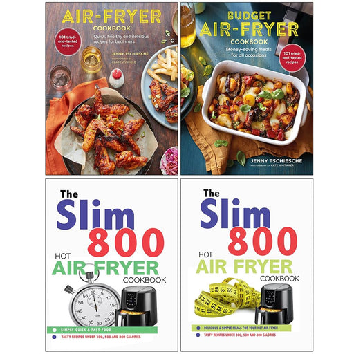 Air-Fryer Cookbook Collection 4 Books Set(Air-Fryer Cookbook, Budget Air-Fryer Cookbook) - The Book Bundle