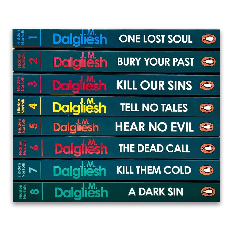 Hidden Norfolk Murder Mystery Series 1-8 Books Collection Set by J M Dalgliesh (One Lost Soul, Bury Your Past, Kill Our Sins, Tell No Tales, Hear No Evil, The Dead Call, Kill Them Cold & More) - Fiction - Paperback