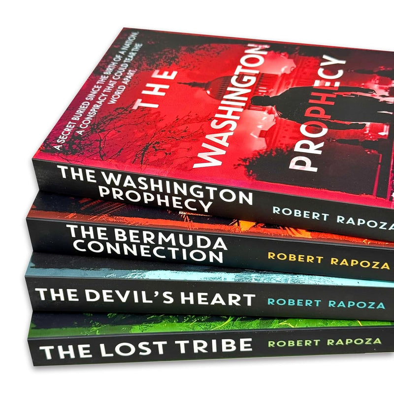 Nick Randall Series 4 Books Collection Set By Robert Rapoza - Fiction - Paperback
