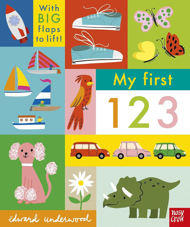 First Words & Noisy Sounds for Toddlers 2 Books Collection Set - Ages 0–2 - Board Book - The Book Bundle