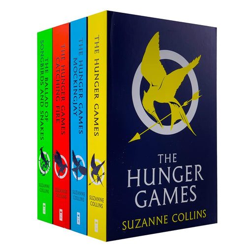 The Hunger Games 4 Books Collection Set by Suzanne Collins (The Hunger Games, Catching Fire) - The Book Bundle