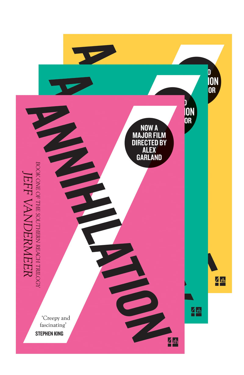 The Southern Reach Trilogy 3 Books Collection Set By Jeff VanderMeer - Fiction - Paperback