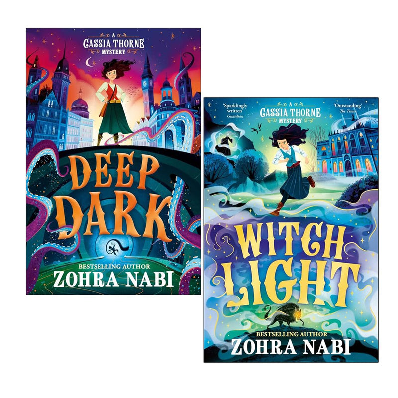 A Cassia Thorne Mystery Series 2 Books Collection Set by Zohra Nabi - Fiction - Paperback