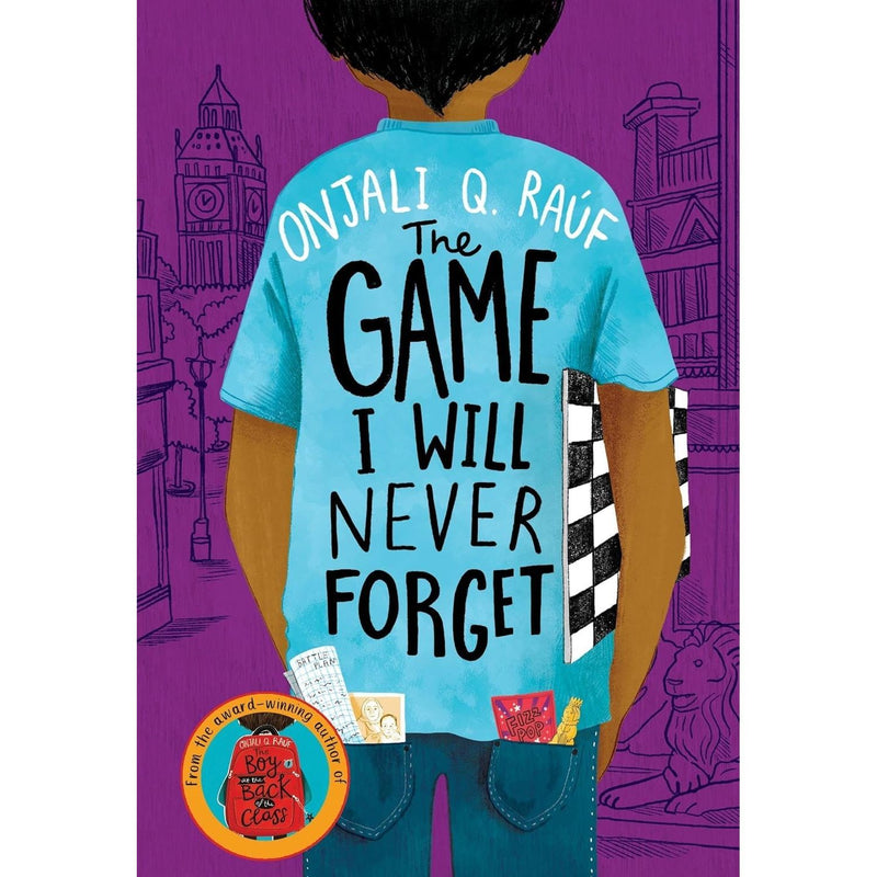 Collection of six Orion Children's Books by Onjali Q. Raúf, featuring "Star Outside My Window," "Boy At The Back Of The Class," and "Night Bus Hero."