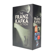 Set of five Franz Kafka paperback books from Arcturus, part of the Kafka collection, featuring classic fiction in a boxed set.