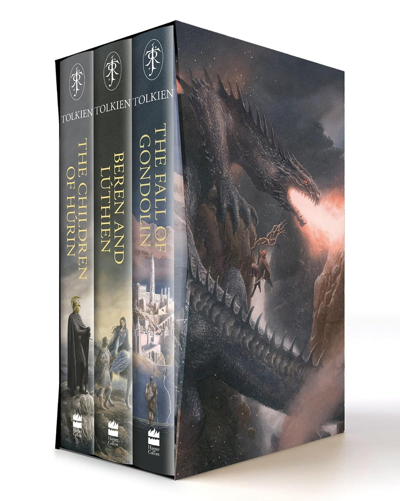 The Great Tales of Middle-earth 3 Books Collection Box Set by J.R.R. Tolkien - Fiction - Hardback